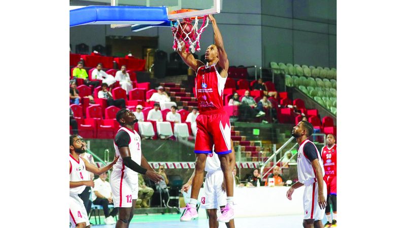 الامارات | انطلاقة قوية للشارقة والبطائح في دوري السلة