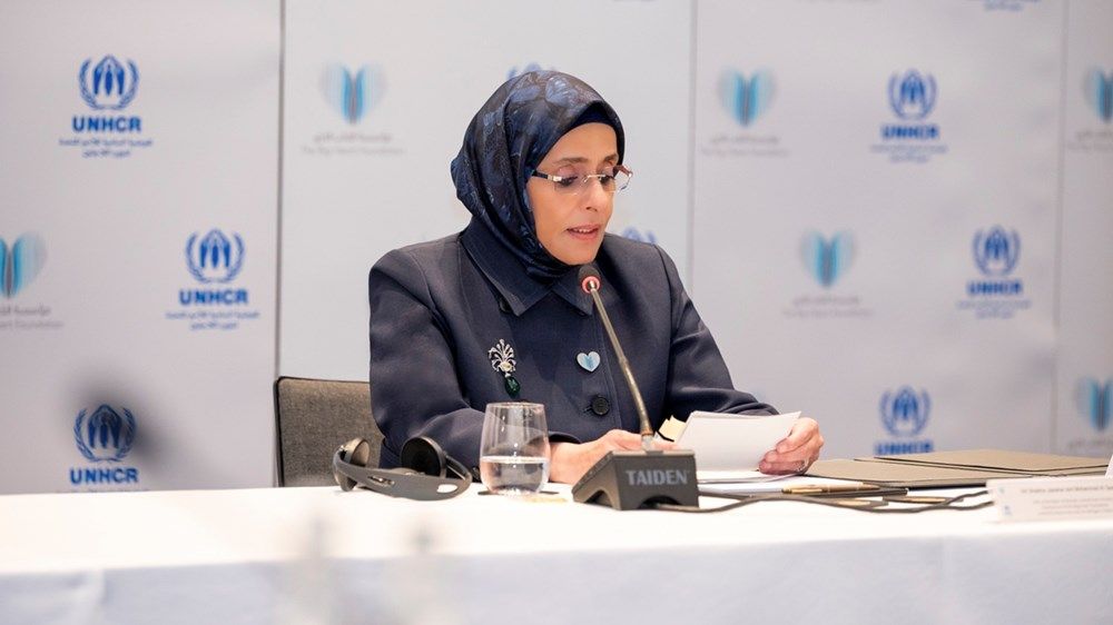جواهر القاسمي تعتمد تجديد الأمم المتحدة لقبها مناصرة بارزة للأطفال اللاجئين
