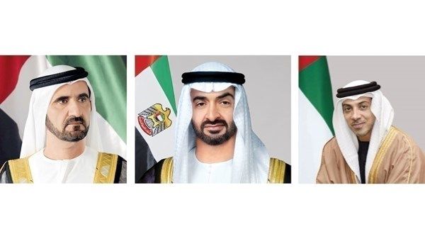رئيس الدولة ونائباه يعزون ملك البحرين في وفاة الشيخ حمود بن عبدالله