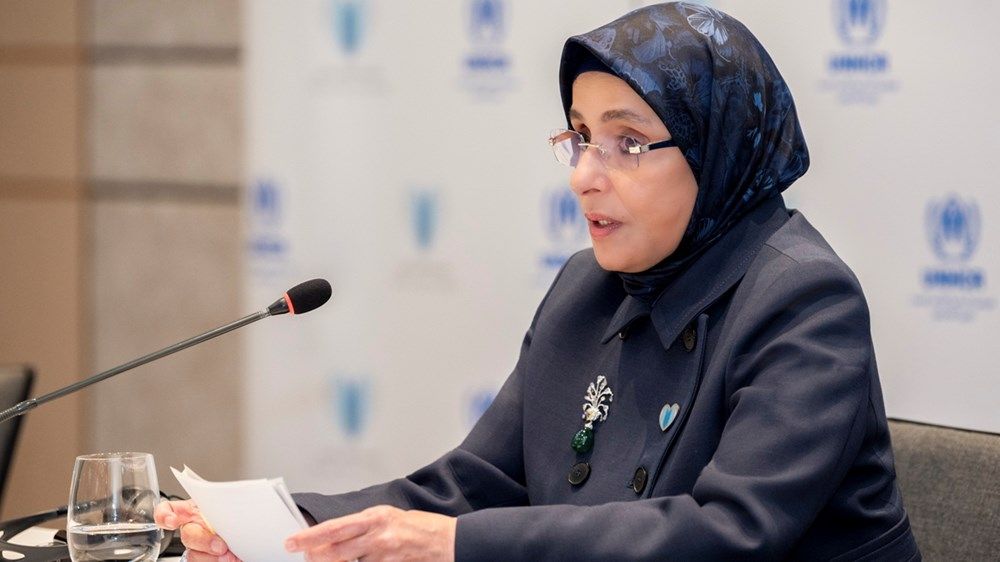 جواهر القاسمي تعتمد تجديد الأمم المتحدة لقبها مناصرة بارزة للأطفال اللاجئين