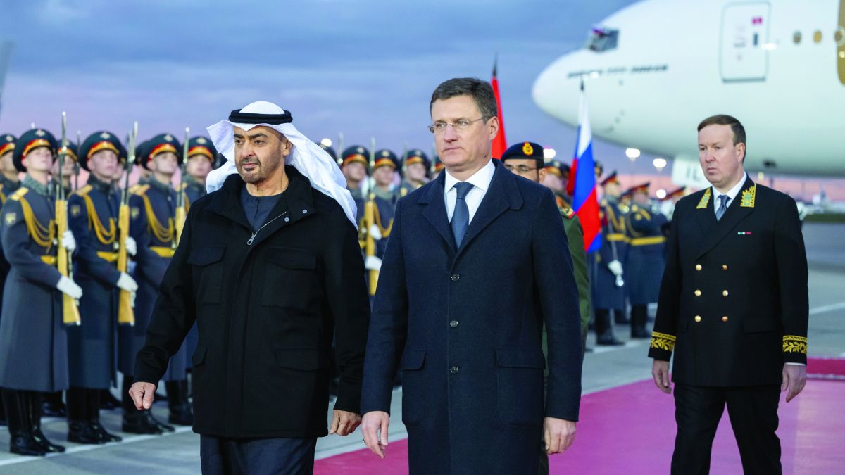 الامارات | رئيس الدولة يصل إلى موسكو في زيارة رسمية