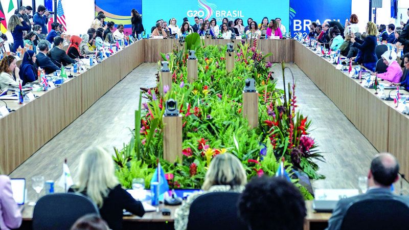 الامارات | «التوازن بين الجنسين» يشارك في الاجتماع الوزاري لتمكين المرأة بمجموعة الـ «20» في البرازيل