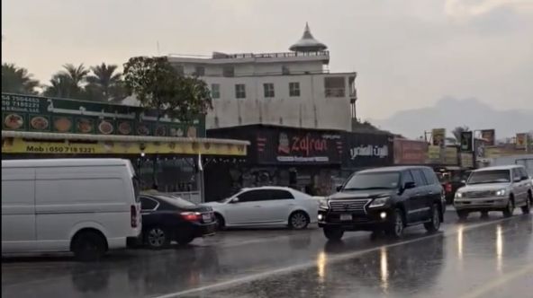 أمطار على مناطق بالدولة شرقاً