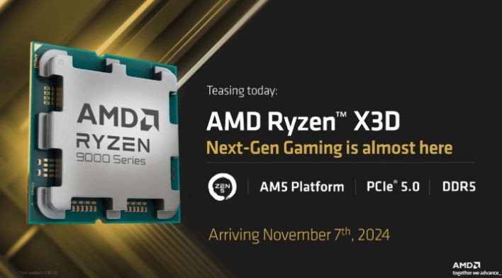 تكنولوجيا: AMD تستعد للإعلان عن معالجات Ryzen 9000X3D في حدث يعقد في 7 من نوفمبر