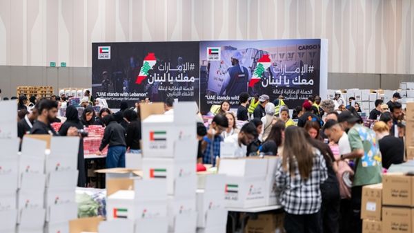 "زايد الإنسانية" تقدم 5 ملايين درهم دعماً لحملة «الإمارات معك يا لبنان»
