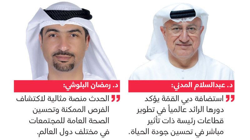 الامارات | 3500    مشارك في قمّة مستقبل الرعاية الصحية بدبي 29 الجاري