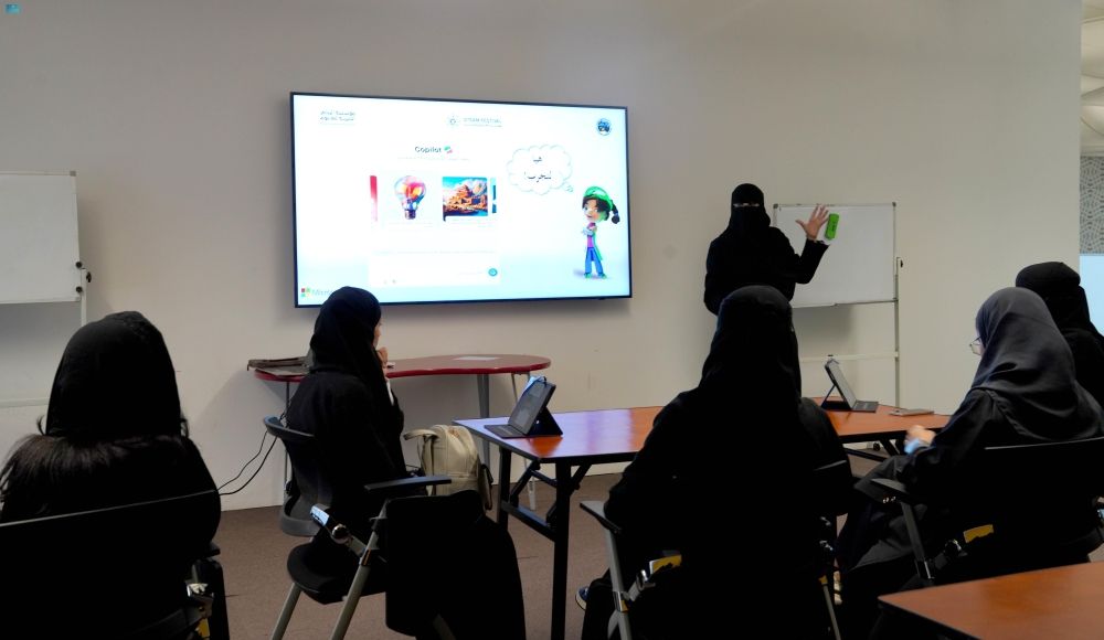 شراكة واحة الملك سلمان ومايكروسوفت تثري مهرجان العلوم والتقنية