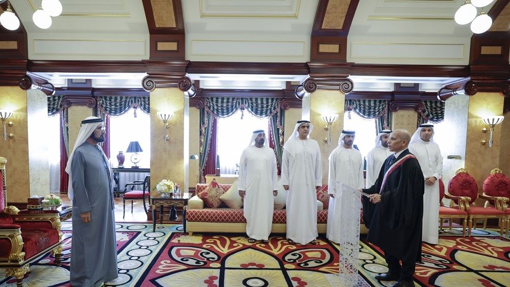 أمام محمد بن راشد.. 3 قضاة جدد في محاكم دبي يؤدون اليمين القانونية
