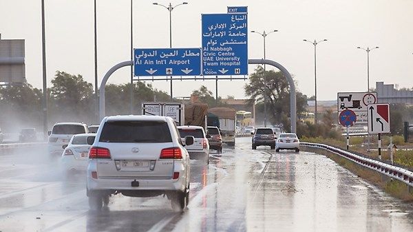 تنبيه للسائقين بشأن التقلبات الجوية في العين