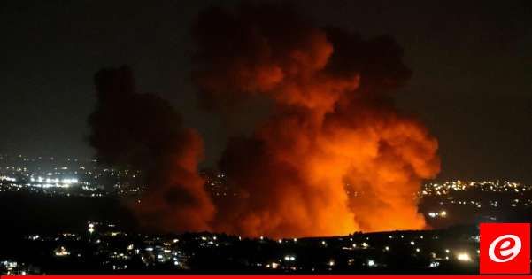 غارة إسرائيلية على منطقة حارة حريك في الضاحية الجنوبية