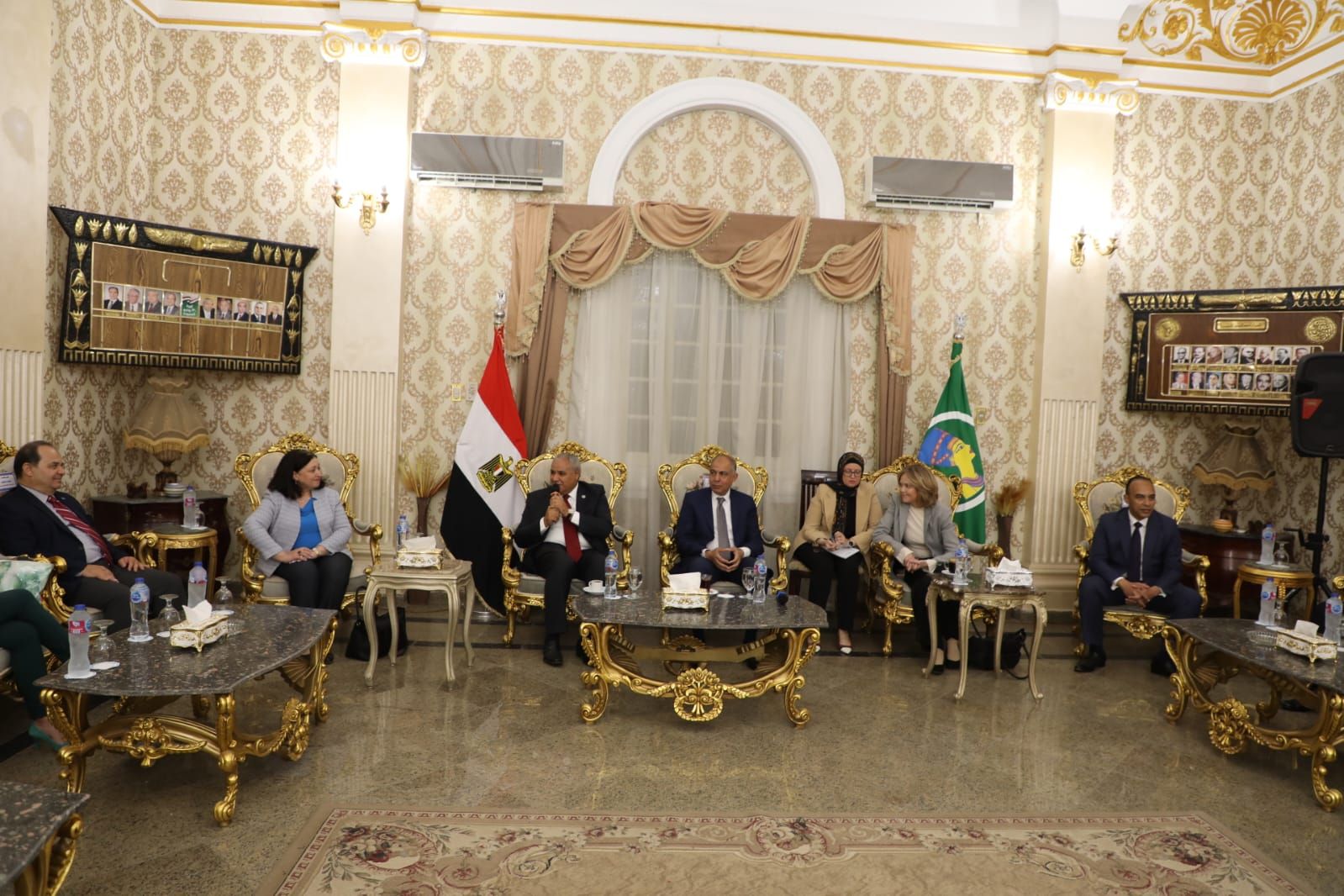 نائبة وزيرة التضامن تستعرض مشروع الأمن الغذائى وتمكين المجتمعات الريفية بالمنيا