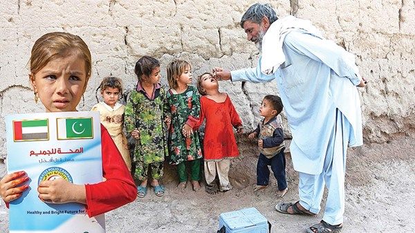 الإمارات.. الداعم الأول عالمياً لمكافحة شلل الأطفال