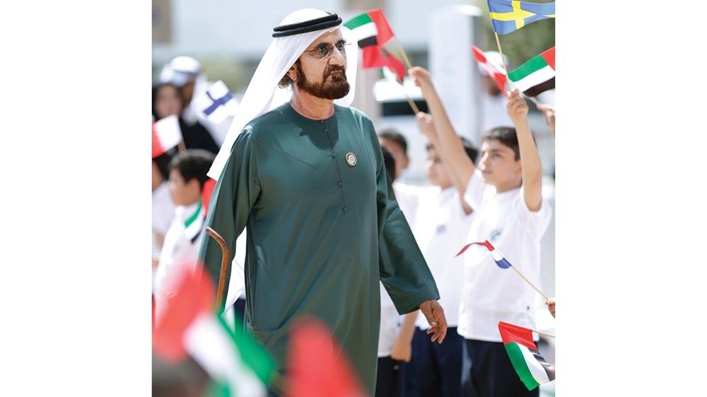 محمد بن راشد: سعيد بشغف هذا الجيل العربي بالمعرفة والقراءة