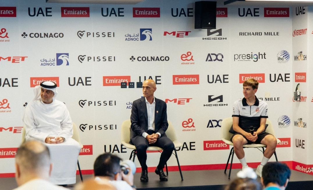 الامارات | فريق الإمارات للدراجات الهوائية يجدد عقد لاعبه بوجاتشار حتى 2030