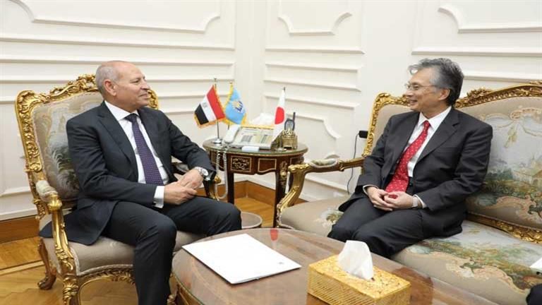 بالصور.. محافظ القاهرة يودع سفير اليابان المنتهية أعماله