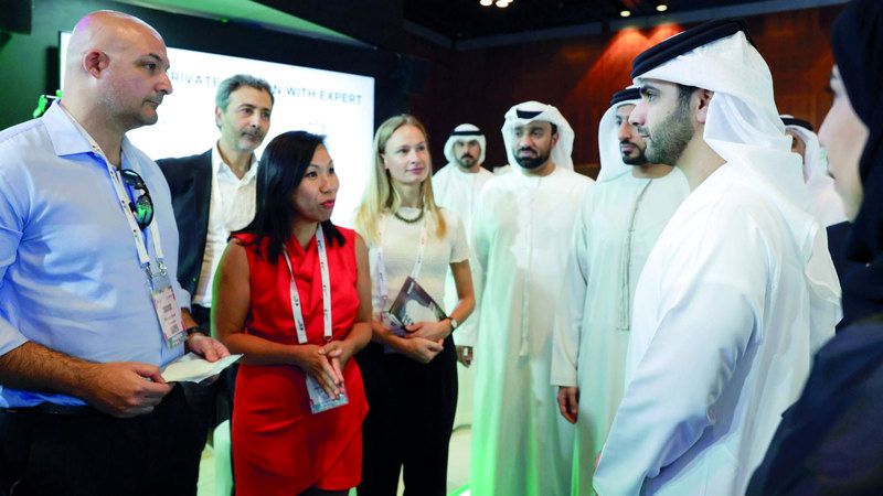 الامارات | منصور بن محمد يفتتح أعمال النسخة الـ 38  من المؤتمر الدولي للطب الرياضي