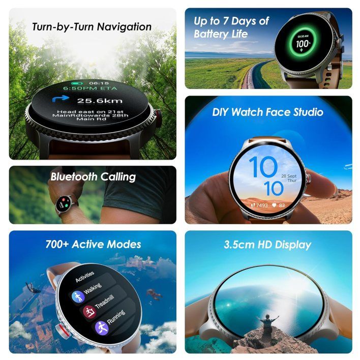 تكنولوجيا: Boat تطلق ساعة Lunar Discovery الذكية بتتبع صحي واتصال Bluetooth