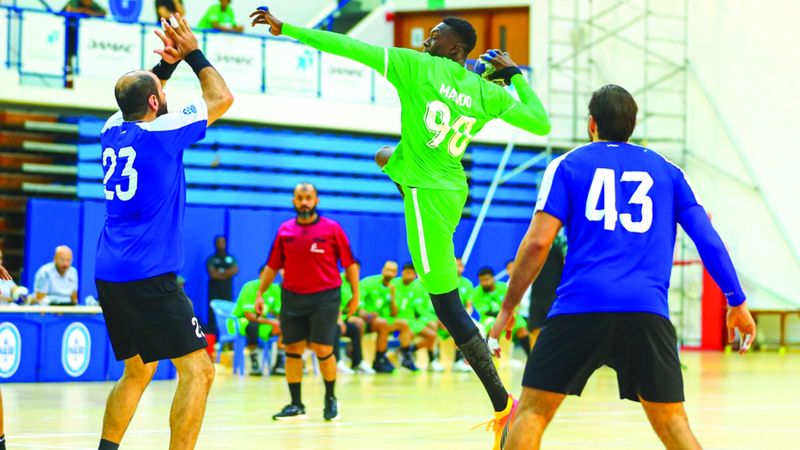 الامارات | النصر يتجاوز الحصن في «كأس اليد»