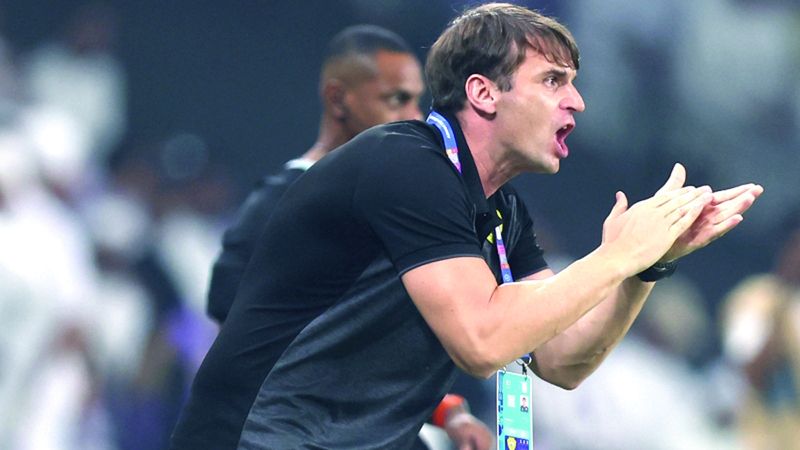 الامارات | ميلوش: لا أعرف ماذا يفعل لاعبو الوصل خارج الملعب