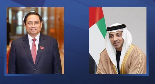 الامارات | منصور بن زايد يستقبل رئيس الوزراء الفيتنامي