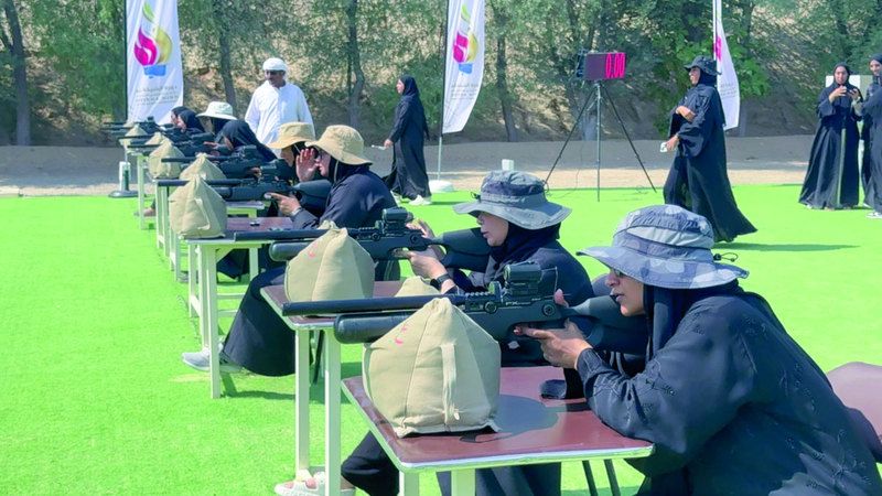 الامارات | شرطة دبي تحصد لقب رماية السيدات