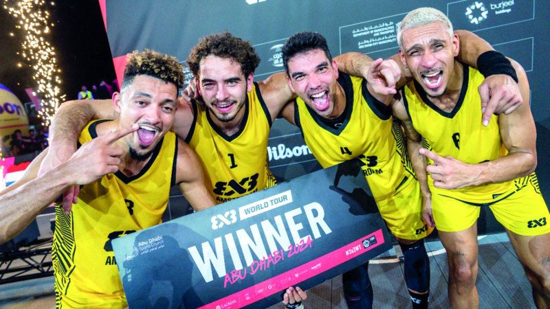 الامارات | أمستردام الهولندي بطلاً للسلة الثلاثية «أبوظبي 2024»