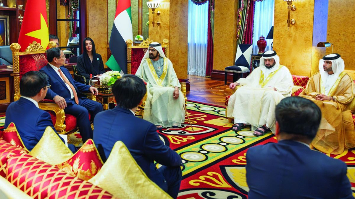 الامارات | محمد بن راشد: الإمارات مستمرة في بناء جسور اقتصادية غير مسبوقة مع دول العالم