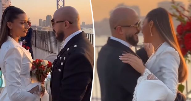 فيديو – محمود العسيلي يتزوج للمرة الرابعة ويفاجئ محبيه