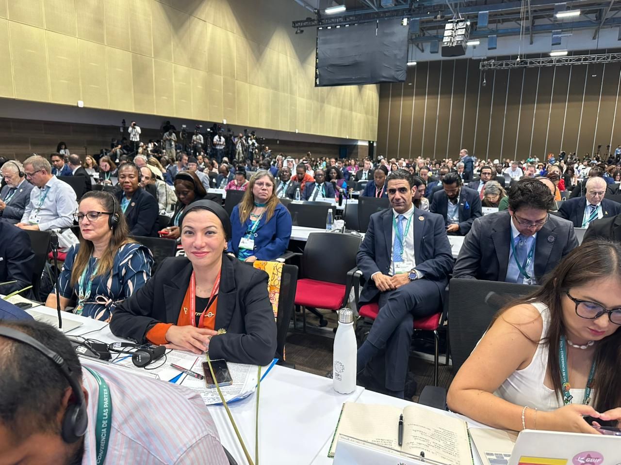 وزيرة البيئة تدعو المجتمع الدولي في تحقيق شعار السلام مع الطبيعة