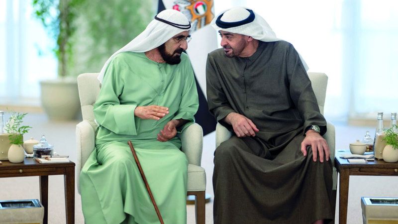 الامارات | رئيس الدولة ومحمد بن راشد يبحثان شؤون الوطن والمواطن