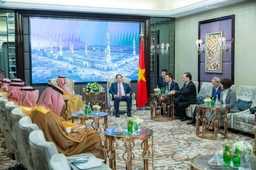 وزير الصناعة يبحث تطوير التعاون مع رئيس الوزراء الفيتنامي