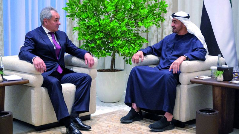 الامارات | رئيس الدولة يستقبل سكرتير مجلس الأمن الروسي