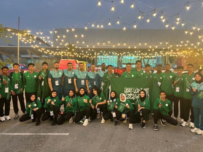 طلاب المملكة يختتمون مشاركتهم في "الجمنزياد” الدولي المدرسي بـ 29 ميدالية