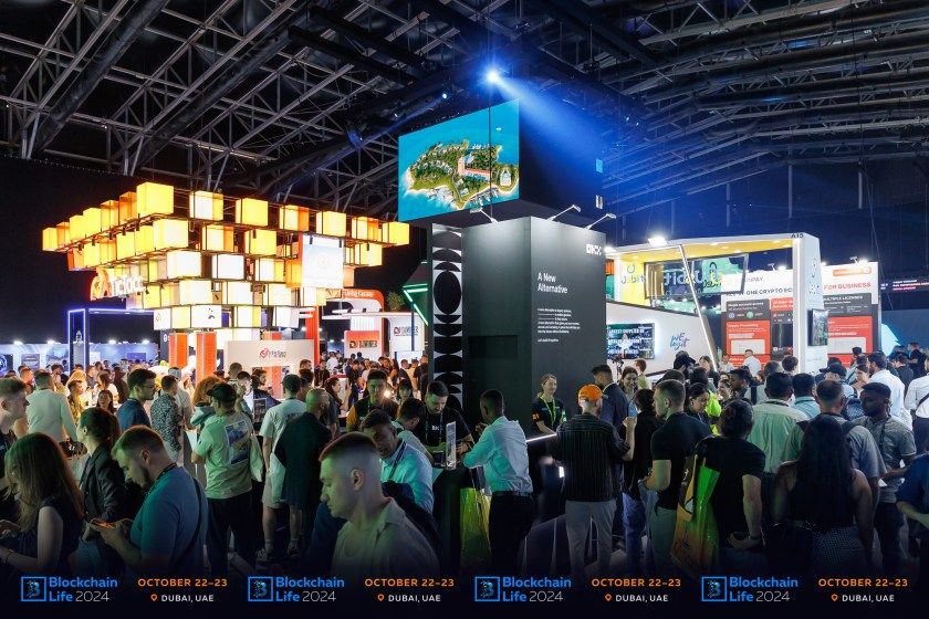 بلوكشين لايف 2024 جمع قادة سوق الكريبتو من 120 دولة في دبي