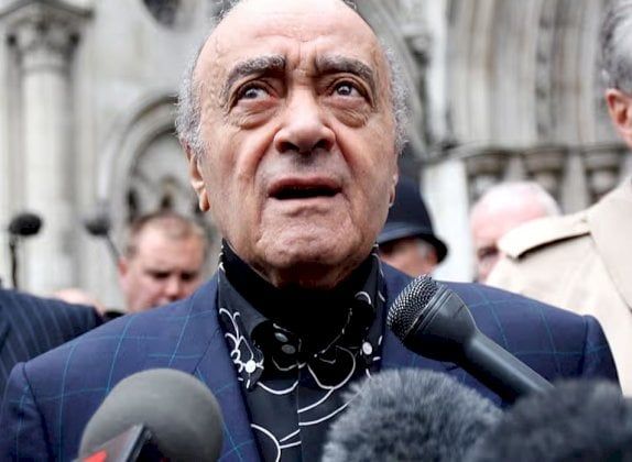 وكانت أول شكوى سجلت ضد محمد الفايد العام 1995