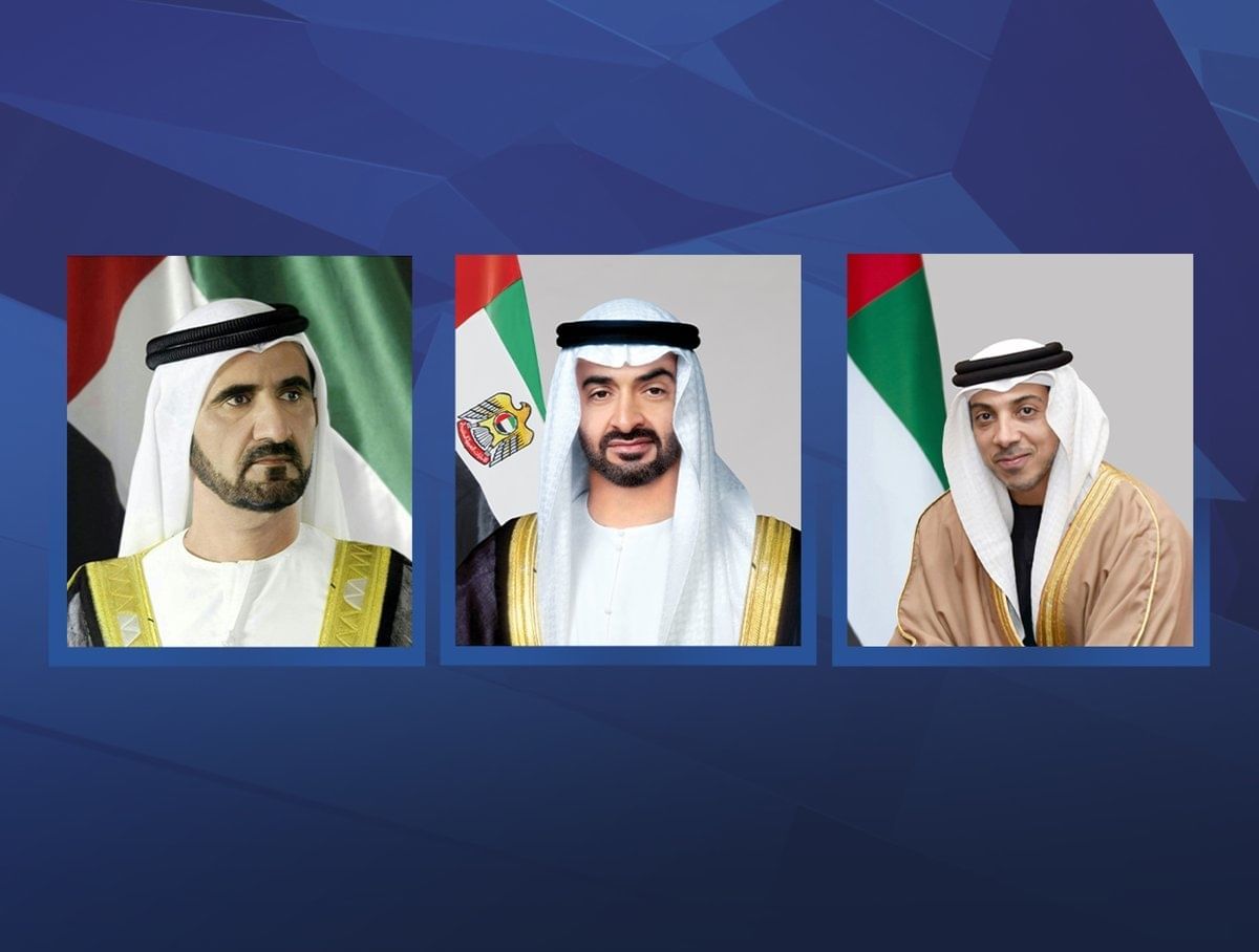 الامارات | رئيس الدولة ونائباه يهنئون رئيس الجزائر بذكرى اندلاع الثورة