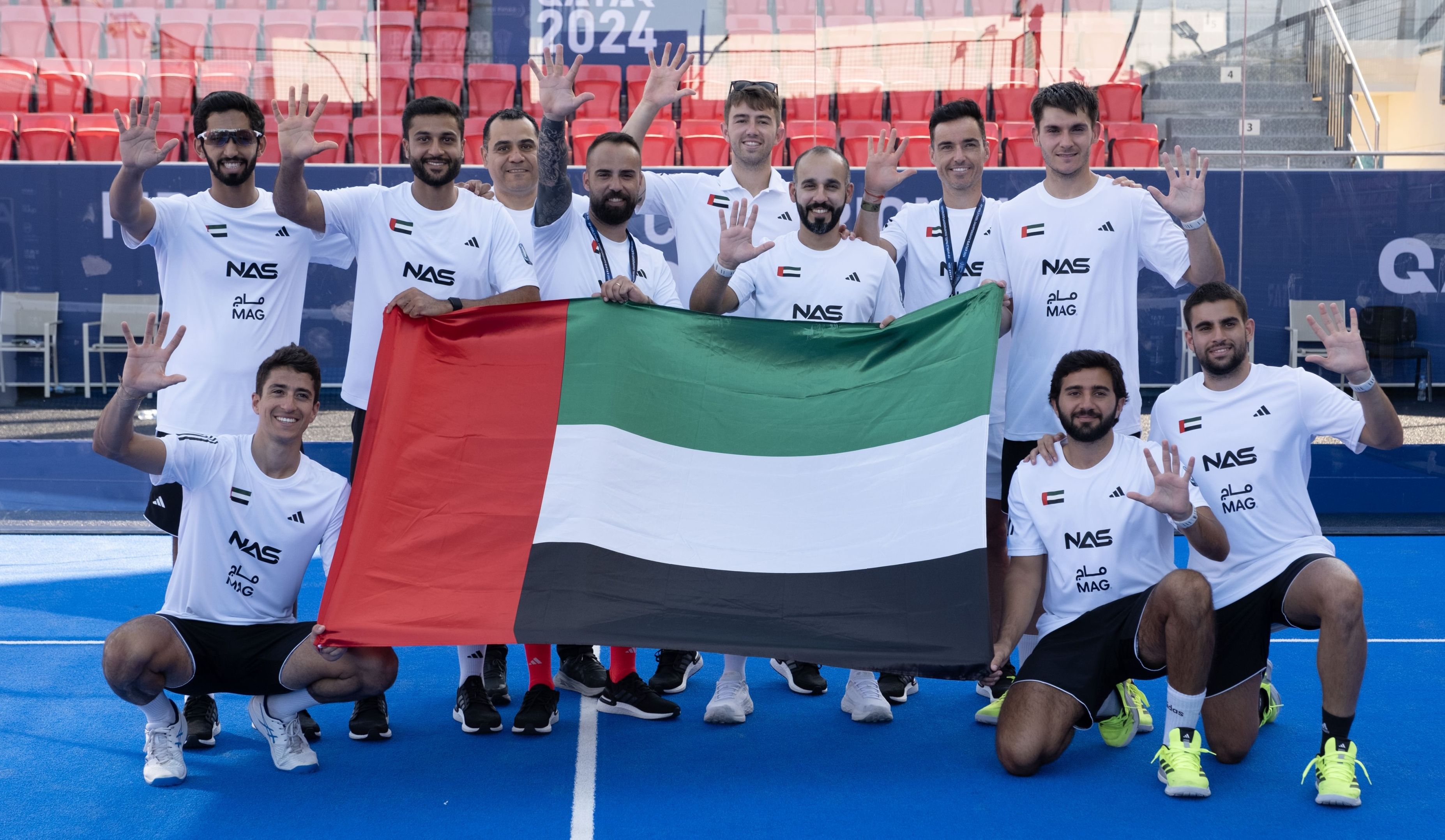 الامارات | في إنجاز تاريخي غير مسبوق عربياً وآسيوياً.. الإمارات تحقق المركز الـ5 بمونديال قطر للبادل