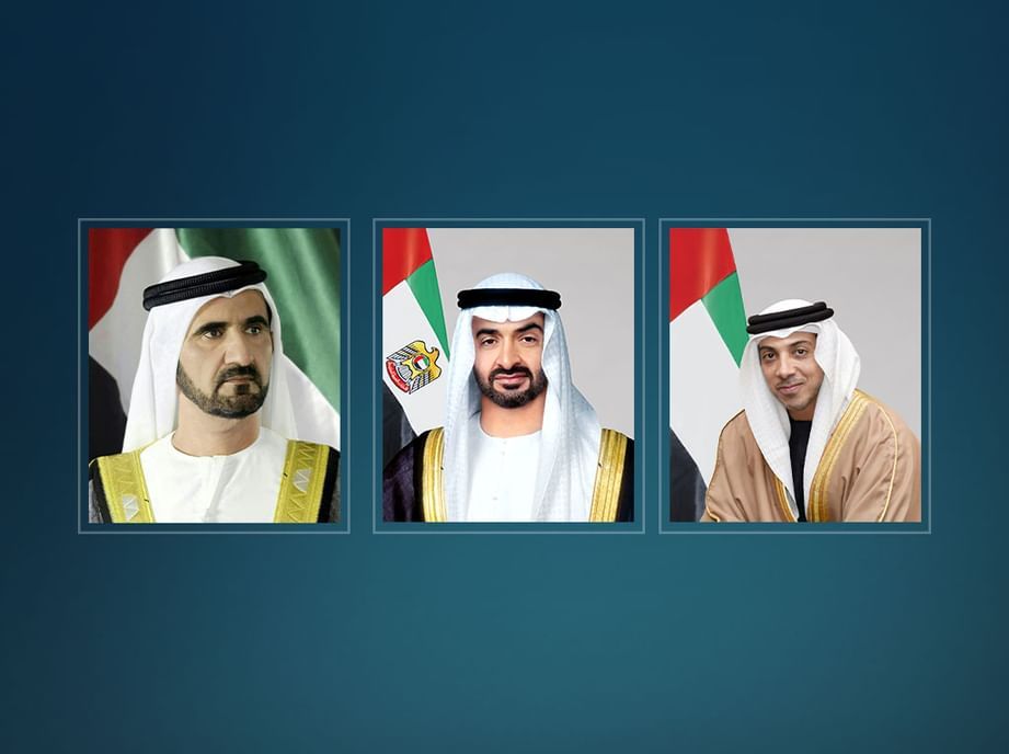 الامارات | رئيس الدولة ونائباه يهنئون رئيس ولايات ميكرونيسيا الاتحادية بذكرى الاستقلال