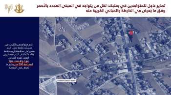 الجيش الاسرائيلي هدد السكان المتواجدين في مناطق ببعلبك ودورس