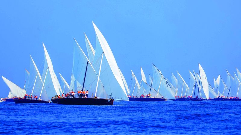 الامارات | «زلزال 25» بطلاً لسباق دبي للسفن الشراعية المحلية 60 قدماً