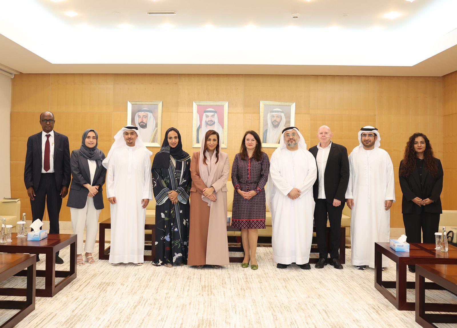 الامارات | بدور القاسمي تؤكد على أهمية الملكية الفكرية في دفع عجلة الابتكار والإبداع خلال اجتماع مع وفد "إفرو"