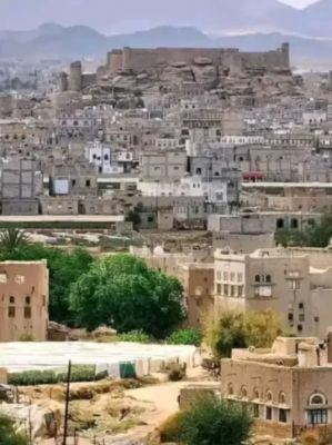 حوثي دعي يستولي على حرم قلعة حميرية .. صور