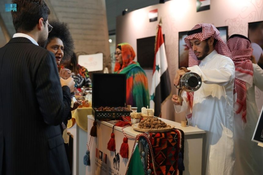 الأسبوع العربي في اليونسكو.. الجناح السعودي يبرز ثقافة الإبل