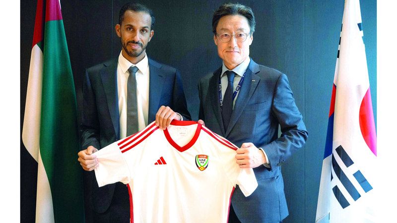 الامارات | اتحاد الكرة يجدّد مذكرة التفاهم مع نظيره الكوري 3 سنوات