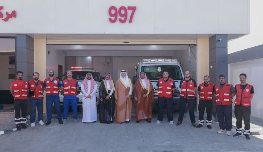 بأحدث التجهيزات الطبية.. محافظ الأحساء يدشن مركز إسعاف مريطبة