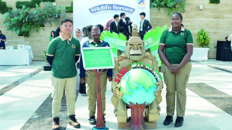 الامارات | «دبي سفاري بارك» تكرّم   بطل تحدي الاستدامة