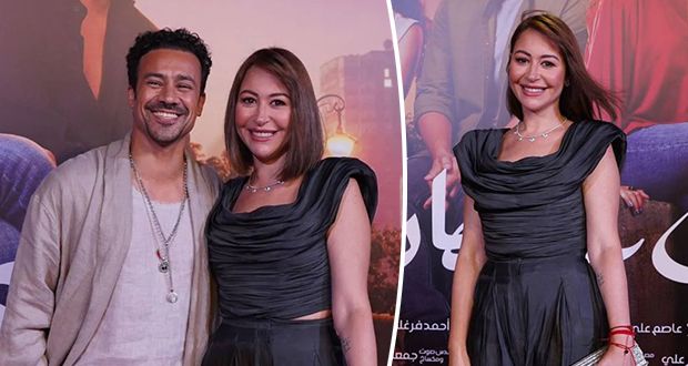 منة شلبي تحتفل بفيلم “الهوى سلطان” ودموعها تخونها في العرض الخاص