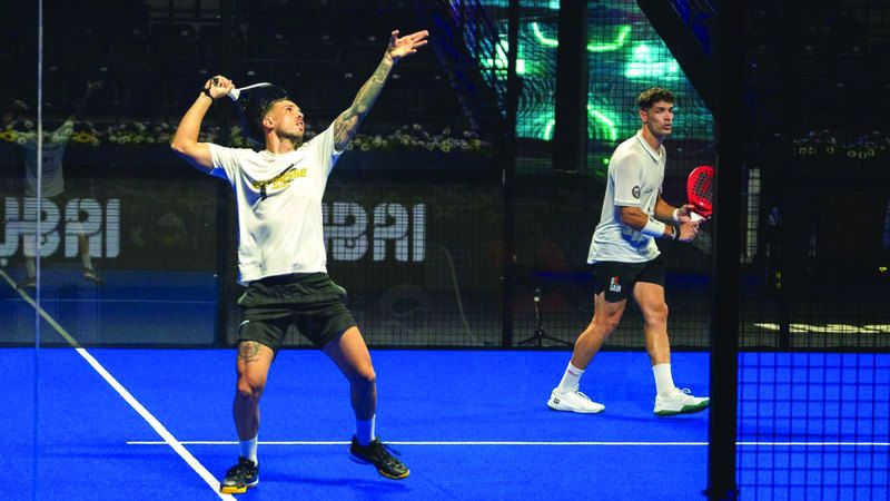 الامارات | الإسباني ليبرون يشارك في «دبي بريميير بادل P1»