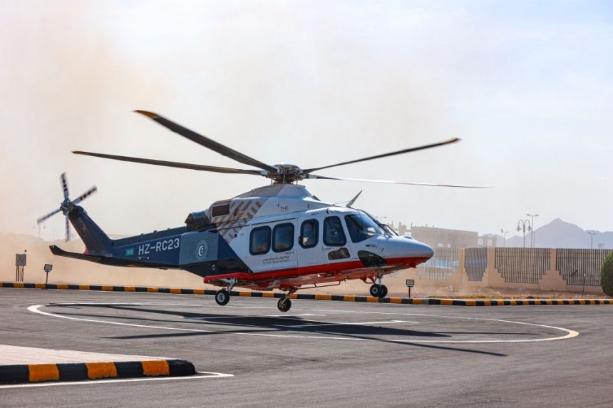 8 مهابط جديدة للإسعاف الجوي تعزز الخدمات الطبية بالمدينة المنورة