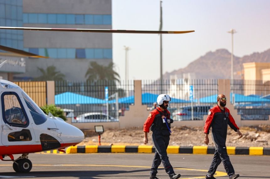 8 مهابط جديدة للإسعاف الجوي تعزز الخدمات الطبية بالمدينة المنورة